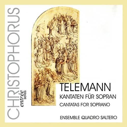 Ensemble Quadro Saltero - Cantatas for Soprano  - COMPACT DISCS