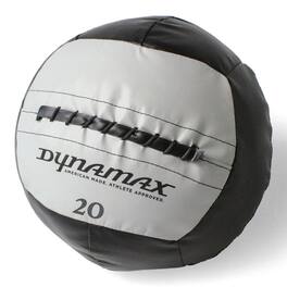 Power Systems - 14" Medicine Ball (20 lb), Soft-Shell Weighted Medicine Ball for Full Body Training - Black