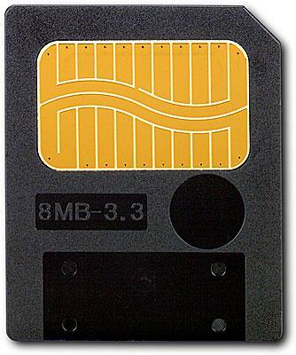 Angle Standard. SanDisk - 8MB SmartMedia Memory Card.