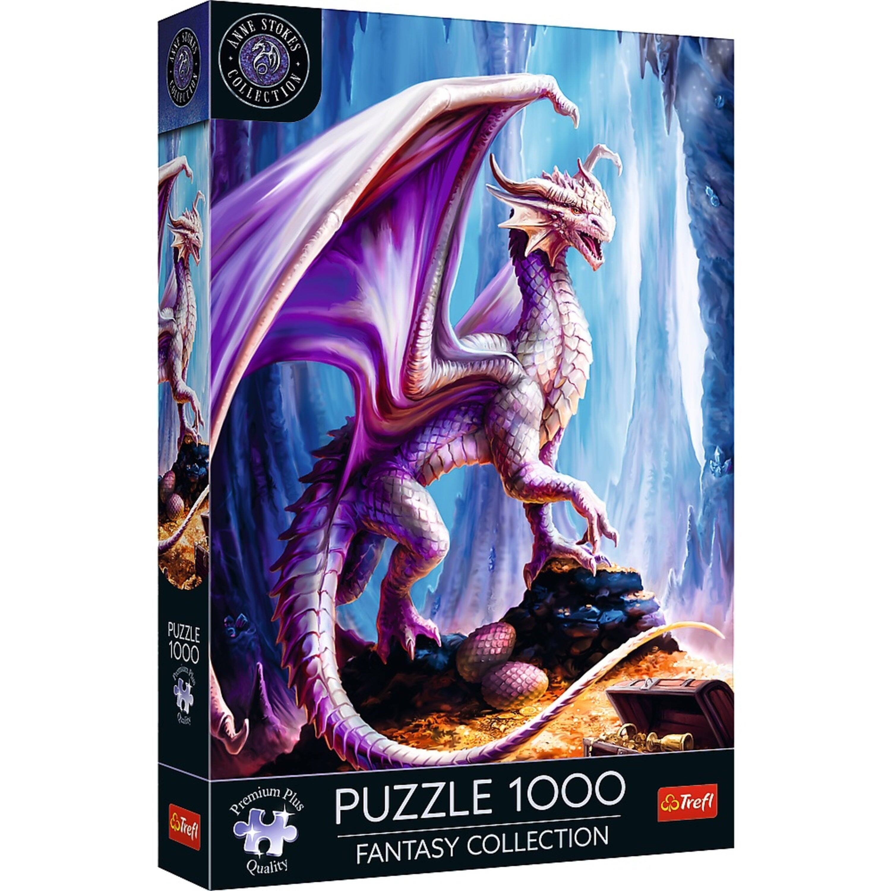 Trefl - Premium Plus 1000 Piece Puzzle - Anne Stokes Treasure Trove