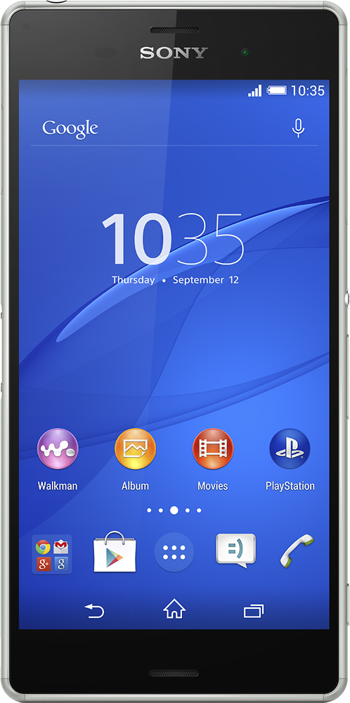 Best Buy: Sony Xperia 4G Cell Phone with 16GB Memory (Unlocked) Silver/Green 1289-4874