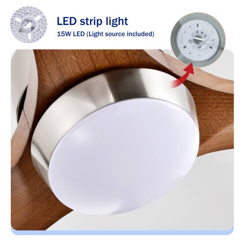LED strip light 15W LED (Light source included)