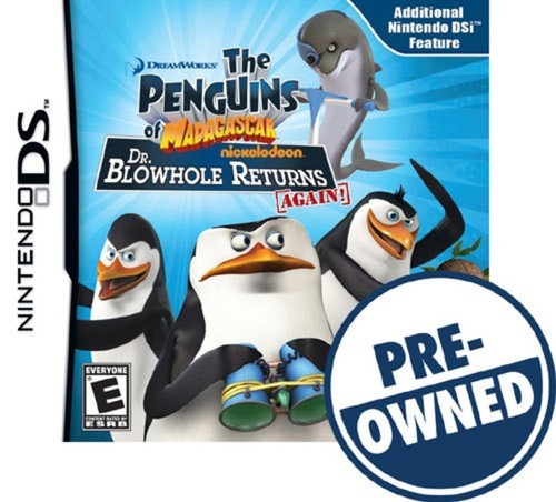  The Penguins of Madagascar: Dr. Blowhole Returns Again — PRE-OWNED - Nintendo DS