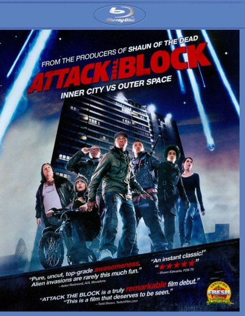 Front Standard. Attack the Block [Blu-ray] [2011].