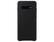 Front. Samsung - Samsung Electronics Samsung Galaxy S10+ Leather Case | Color: Black - Black.