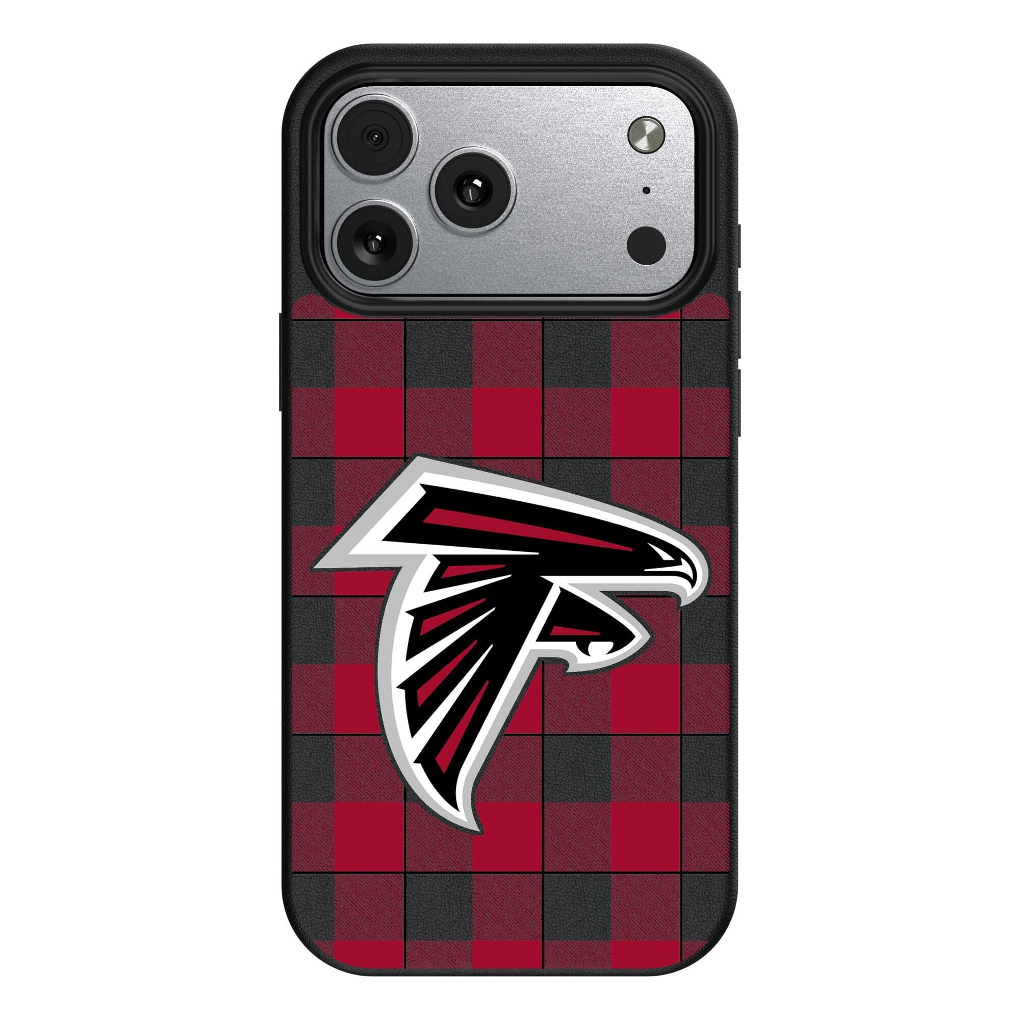Keyscaper - NFL - Atlanta Falcons Plaid Magnetic Bump iPhone Case - 17 Pro Max - Black price history on PriceWatchPro