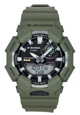 Casio - G-Shock Analog Digital Smartphone Link Bio-Based Plastic Dial Solar GA-B010-3A 200M Men's Watch - Black