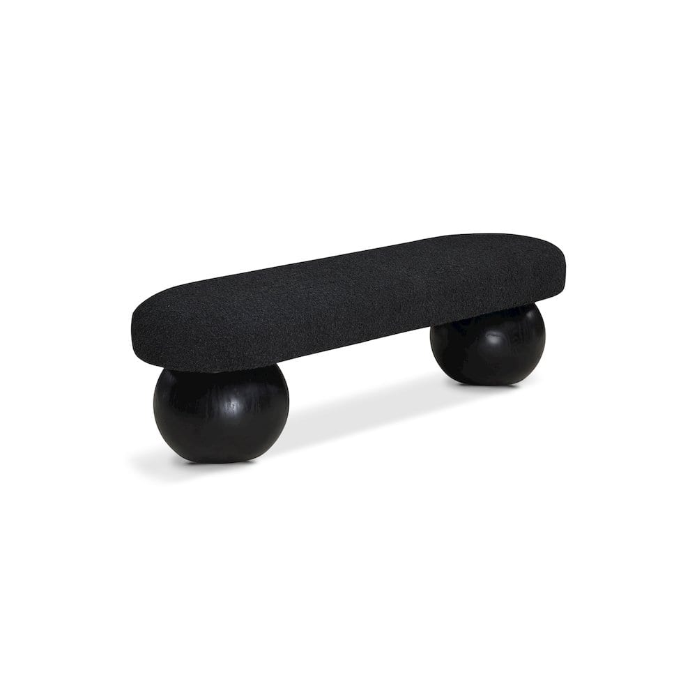 Meridian Furniture - Bowie Bench - Black