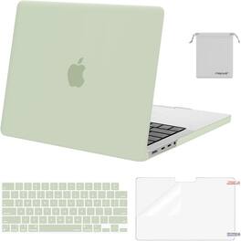 mosiso - Case for MacBook Pro 14 inch Case M5 M4 M3 M2 M1 2026-2021 A3427 A3426 A3434 A3112 A3185 A3401 A2918 A2992 A2779 A2442 - Sage Green