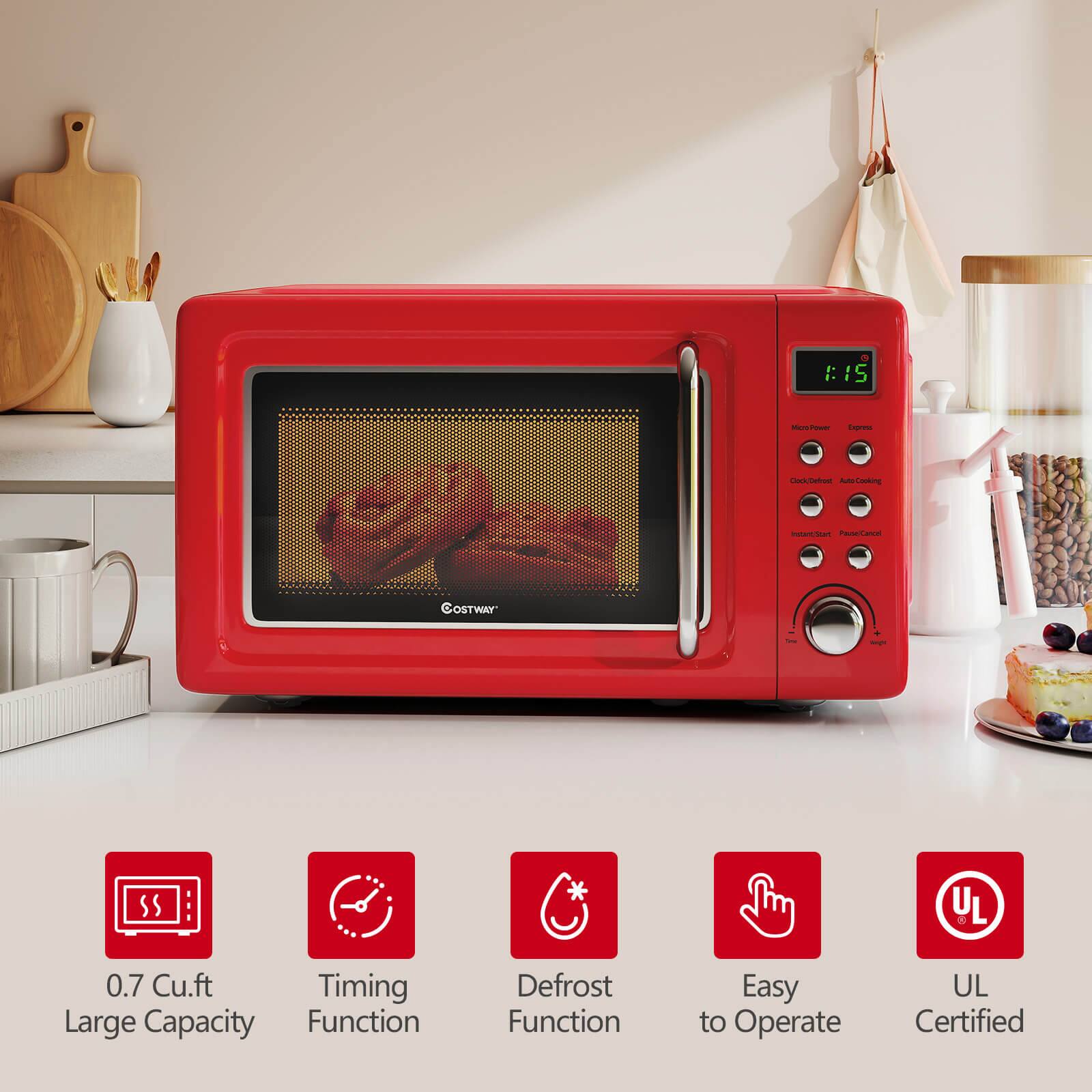 - 15 Mar - Deree
- GOSTWAY
- 0.7 Cu.ft
- Large Capacity
- Timing Function
- Defrost Function
- Easy to Operate
- UL Certified