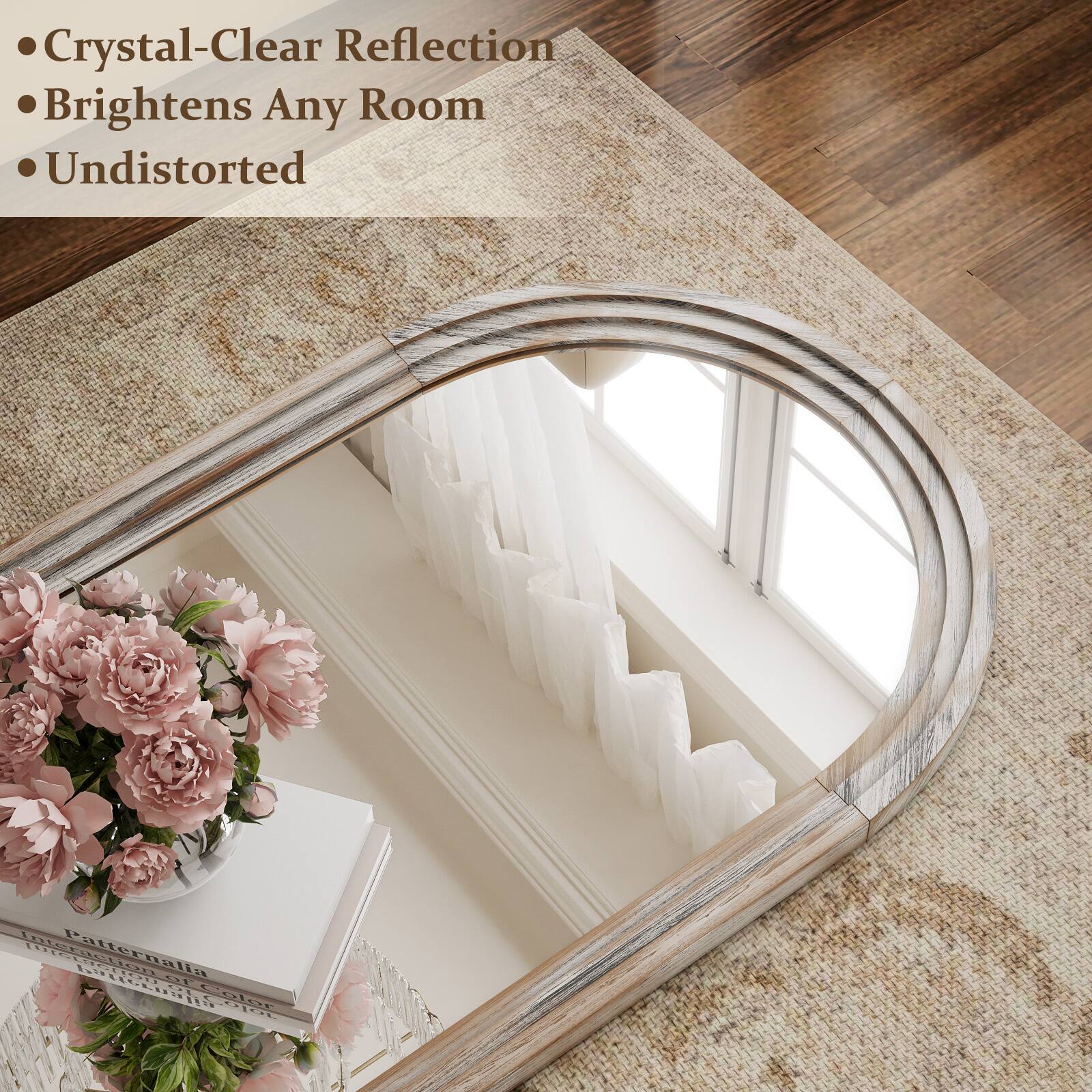 Crystal-Clear Reflection Brightens Any Room Undistorted