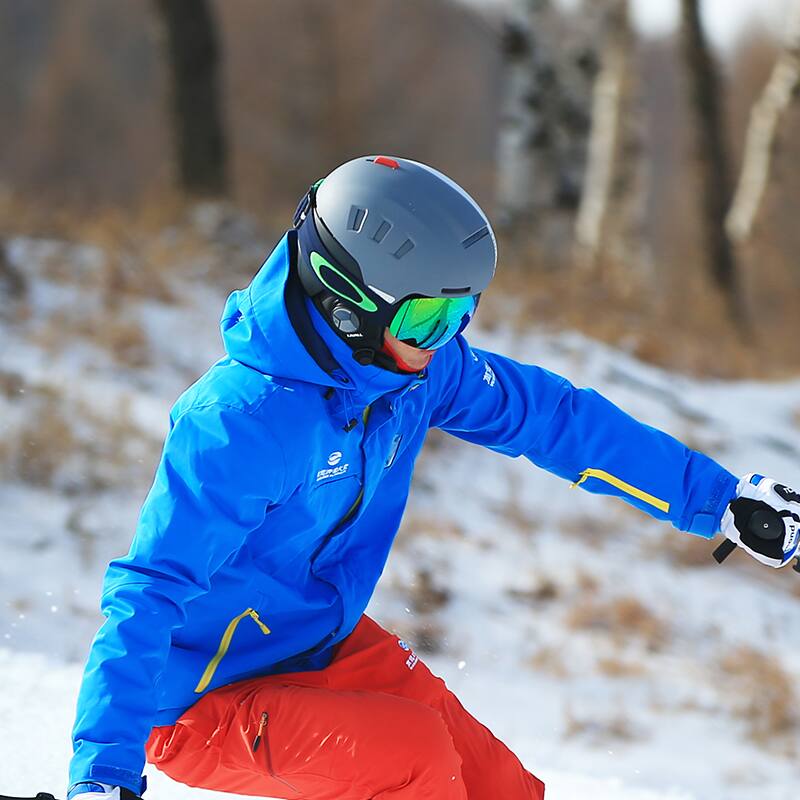 Alt View 1. LIVALL - LIVALL -RS1 Ski Helmet ASTM F2040 and EN 1077 Certified with Smart Lighting, Fall Detection & SOS Alert - Large - Black - Black.