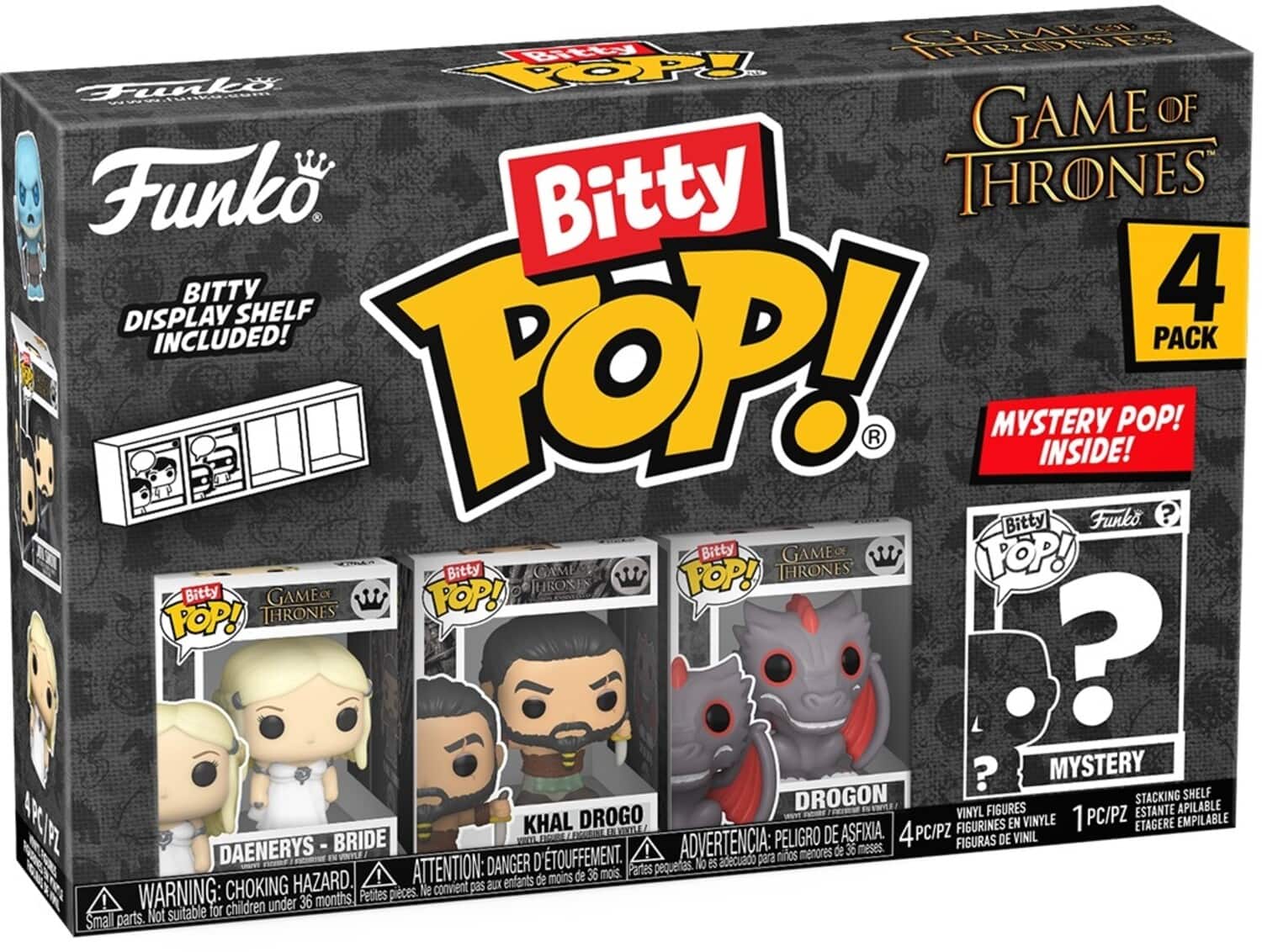 FUNKO Bitty POP!: Game of Thrones - Khaleesi 4-Pack - COLLECTABLES - Multicolor