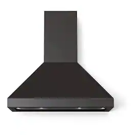 Verona - 36 inches - Convertible - Wall Range Hood - Matte Black