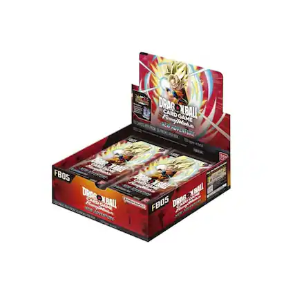 DRAGON BALL CARD GAME
Fusion Wars
NEW ADVENTURE
12 CARDS PER PACK
24 PACKS PER BOX
123 TYPINGS IN TOTAL
FB05
DRAGON BALL CARD GAME
Fusion Wars
NEW ADVENTURE