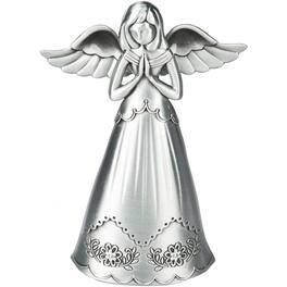 Ganz - Angel Of Prayer Zinc Metal Figurine 3.6 inch - Silver