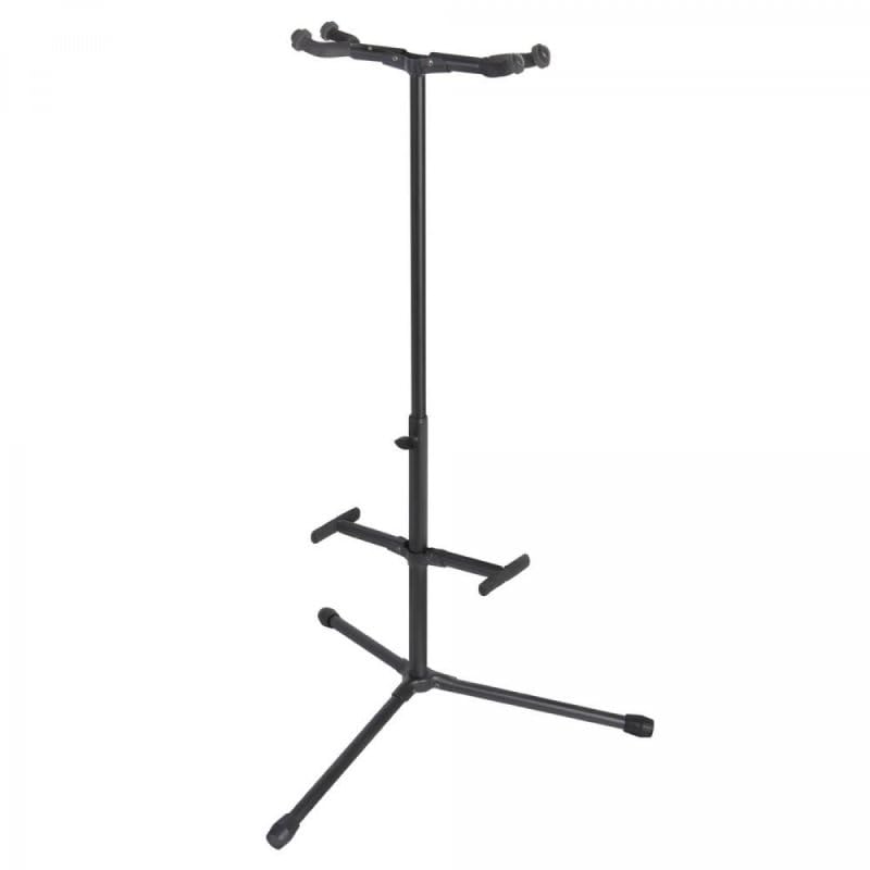 Alt View 6. On Stage Stands - On-Stage GS7255 Double Hang-It Guitar Stand,Black - Black.