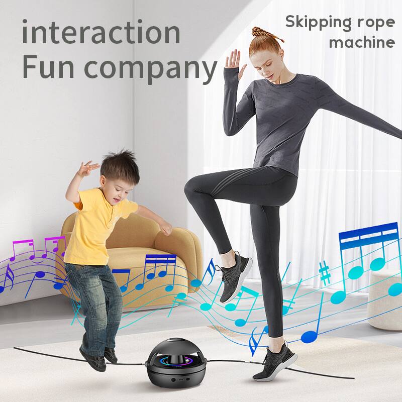 interaction  
Fun company  
Skipping rope machine