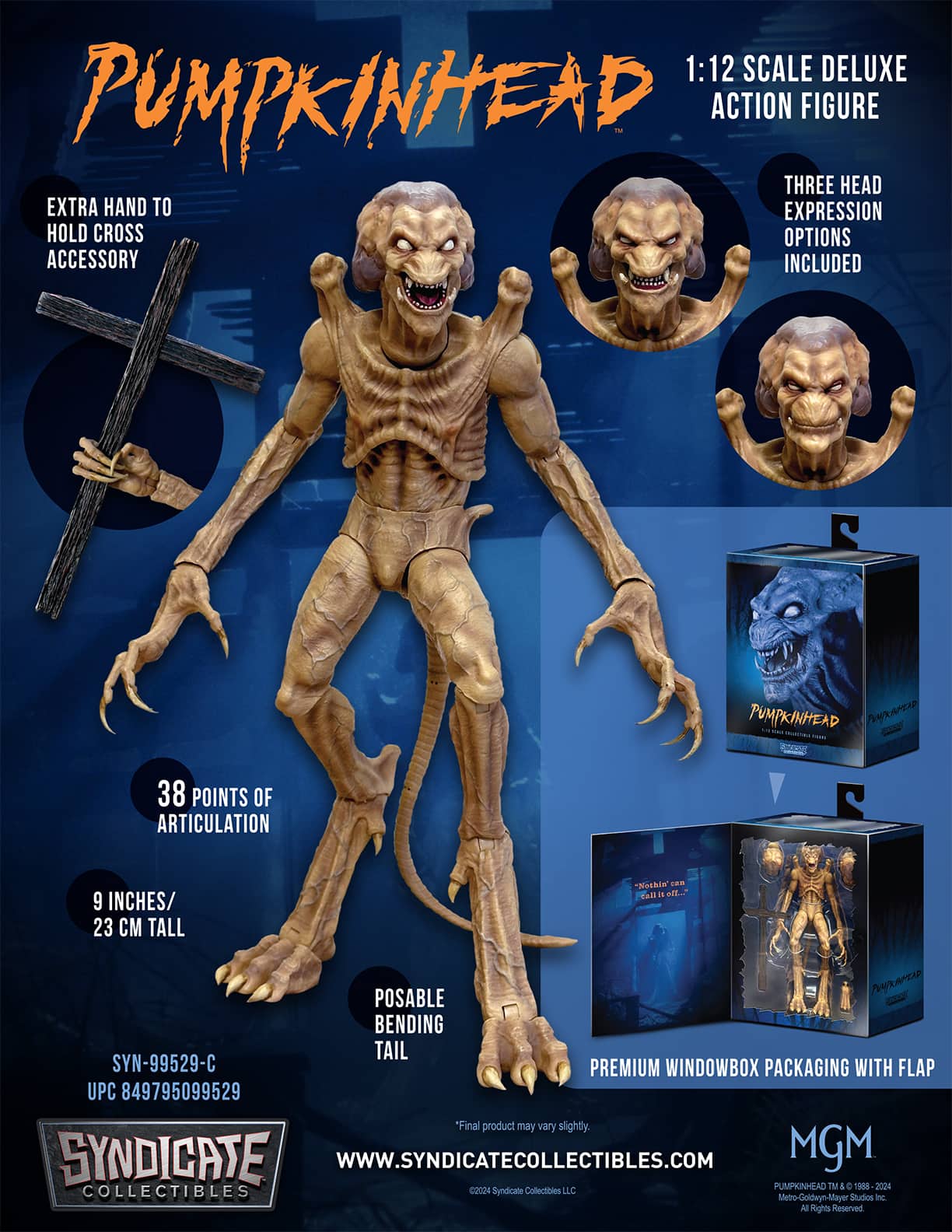 Toynk - Pumpkinhead 1:12 Scale Action Figure