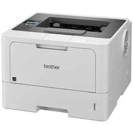 Front. Brother - HL-L5210DW Business Monochrome Wireless Laser Printer - Gray.