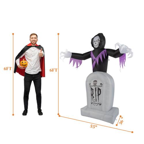 6FT 6FT RIP 55" 36"