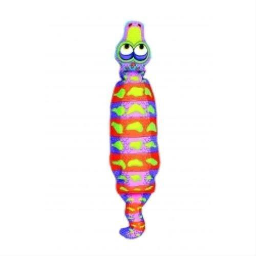 Front. Fat Cat - Fat Cat Multicolored Canvas Water Bottle Crunchers Dog Tug Toy Mini 1 pk - Multicolored.