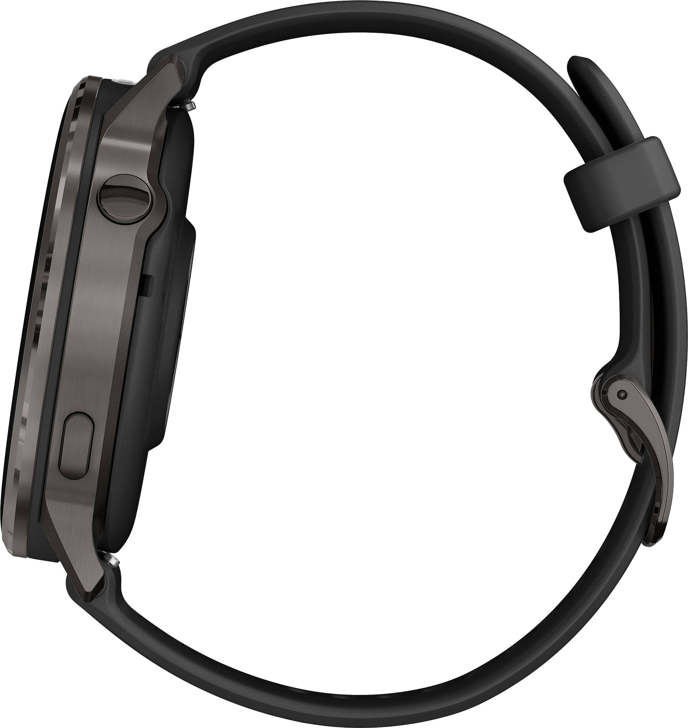 Alt View 6. Garmin - Venu 4 GPS Smartwatch 45 mm Fiber-reinforced polymer - Slate.
