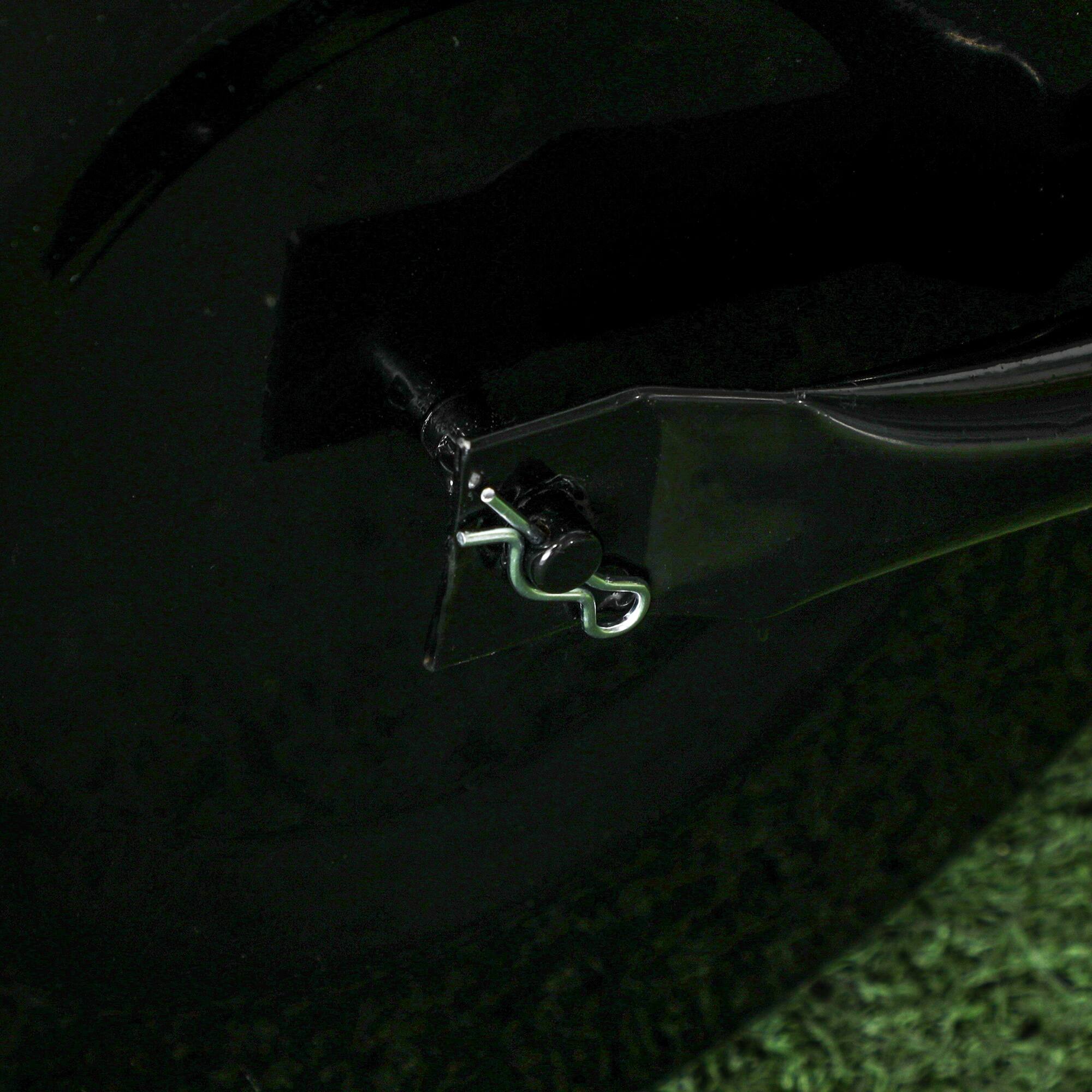 Alt View 7. Outsunny - 20-Inch Push/Tow Behind Lawn Roller Filled with 10 Gal Water or Sand, Yard Roller for Flattening Sod in the Garden - Black.