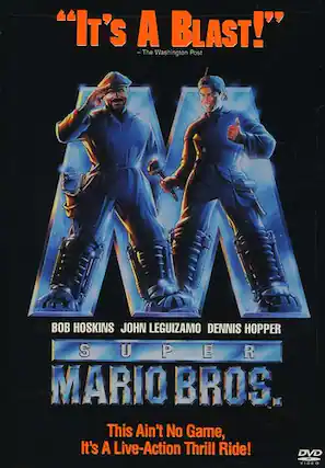 Front. Super Mario Bros. - DVD.