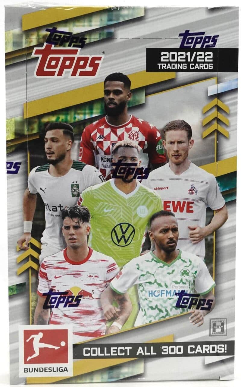 2021-22 Topps Bundesliga Soccer Hobby Box price history on PriceWatchPro
