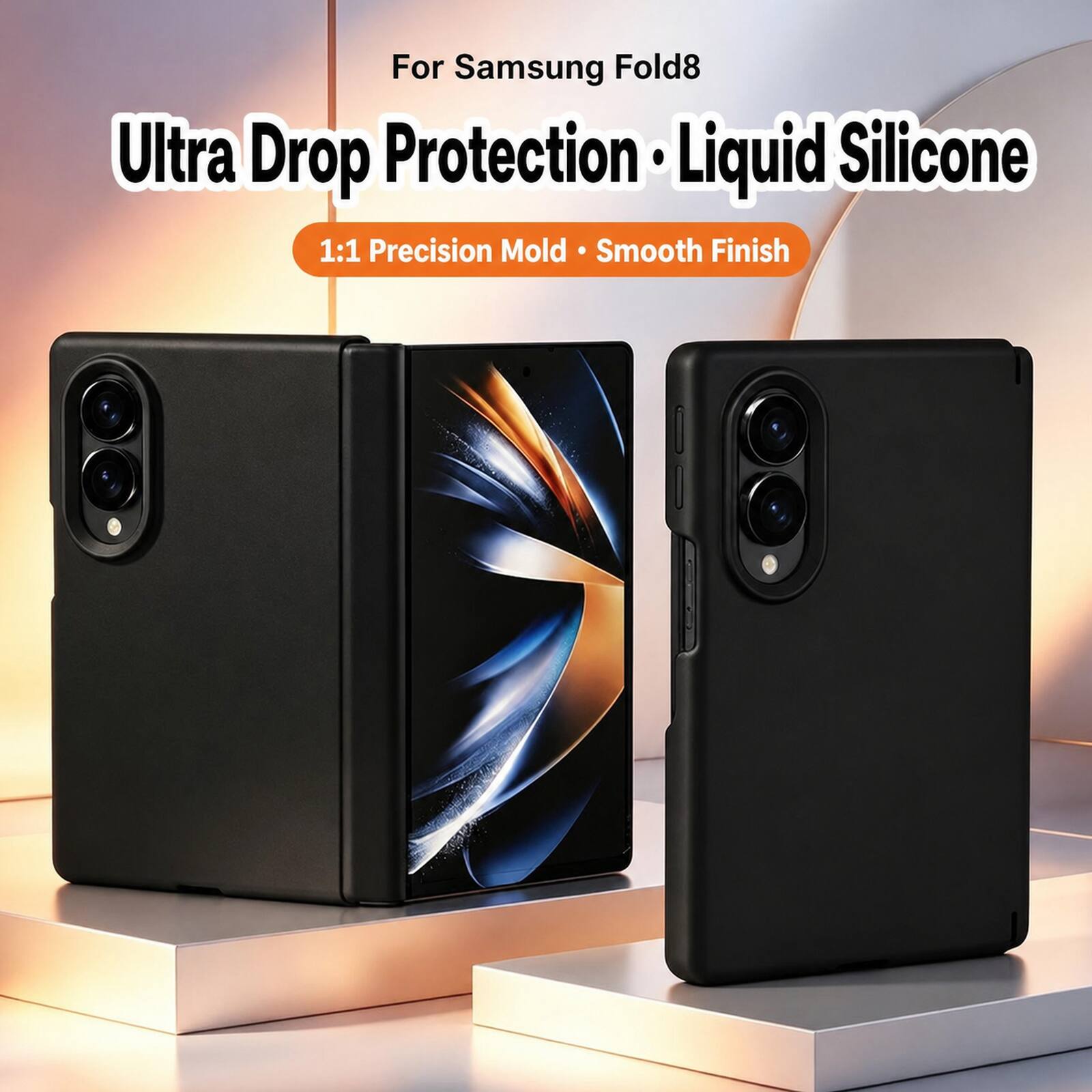 For Samsung Fold8  
Ultra Drop Protection • Liquid Silicone  
1:1 Precision Mold • Smooth Finish