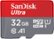 Front Zoom. SanDisk - Ultra 32GB microSDHC Class 10 Memory Card.