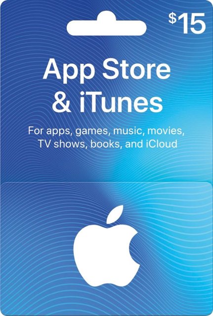 Apple 15 App Itunes Gift Card Front Zoom