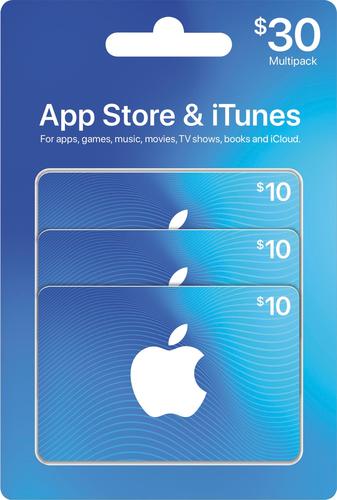 Customer Reviews Apple 30 App Store Itunes Gift Cards Multipack Itunes Mp 0114 30 Best Buy