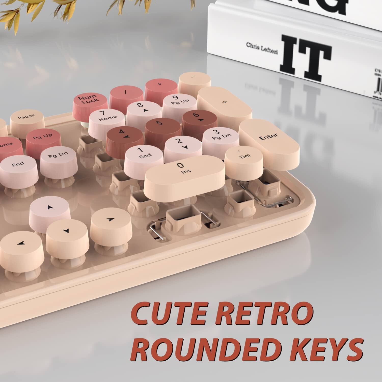 Pause Pg Up Home Pg Dn End Num Lock 7 8 9 4 5 6 1 2 3 0 Ins Enter Del Home 4 A - 8 7 5 1 End - 9 Pg Up 6 A 2 A O Ins + 3 On Pg Down Chris Lefteri IT ET VN J IL CUTE RETRO ROUNDED KEYS