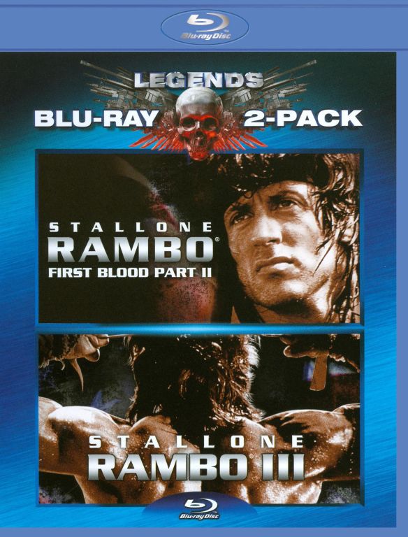 Rambo: First Blood II / Rambo: First Blood III (Blu-ray)