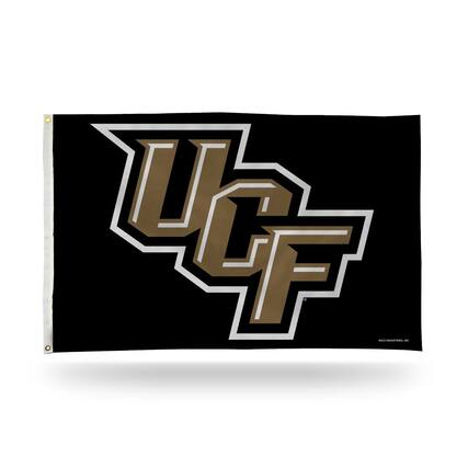 Front. Rico Industries - University of Central Florida UCF Knights 3X5 Indoor Outdoor Banner Flag with grommets for hanging - Multi.
