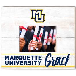 Jardine - Marquette Golden Eagles 13.5" x 11.5" Grad Frame - White