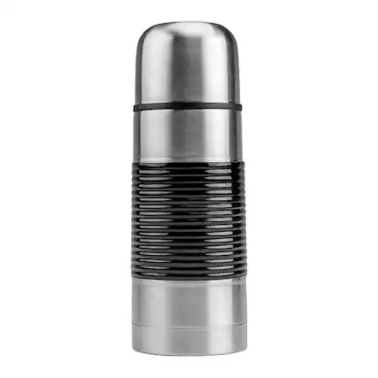 Front. Brentwood - Brentwood 350ML Vacuum S/S Flask Coffee Thermos - Silver.