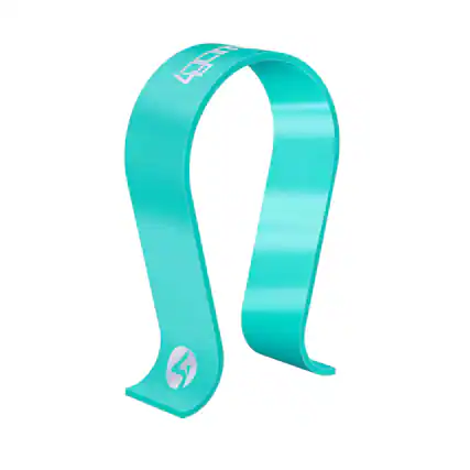 Front. 4Gamers - Gaming Headset Stand - PS4, PS5, XBOX One, Series S/X, Switch, PC, mobile - Green.