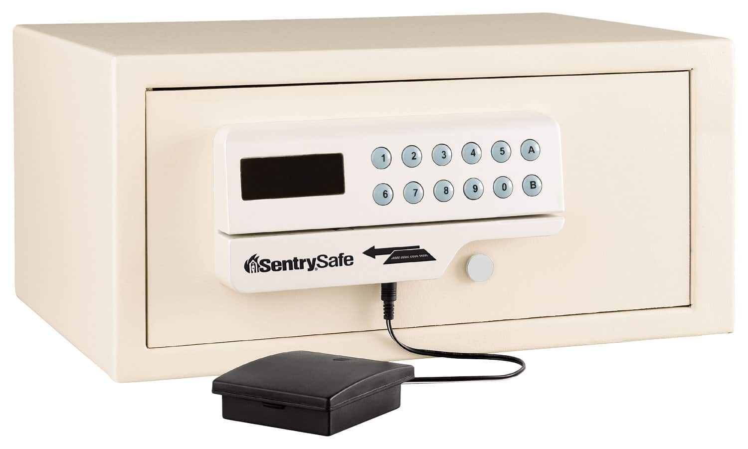 Front. SentrySafe - Security Safe - Creme.
