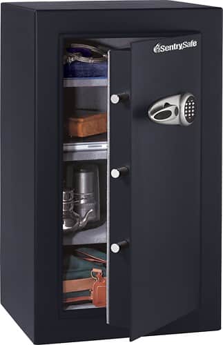 Angle Standard. SentrySafe - Security Safe - Black.