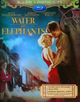 Water for Elephants [2 Discs] [With Digital Copy] [Blu-ray] [2011] - Front_Original