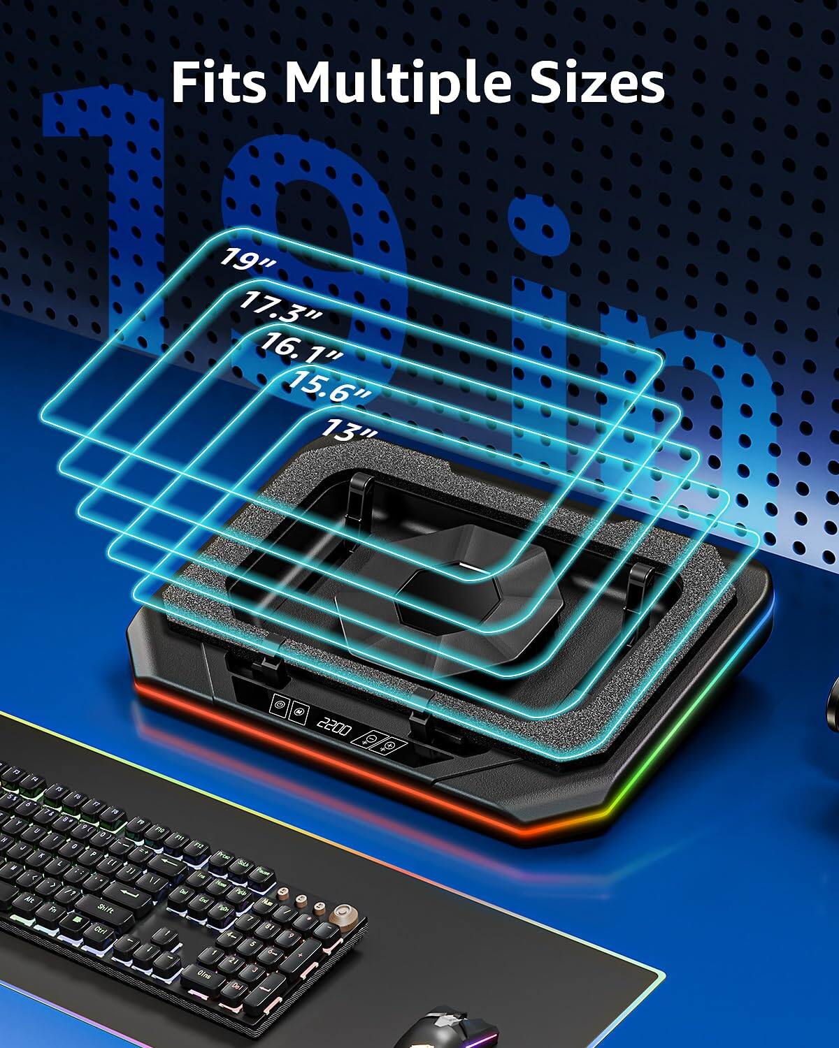 Fits Multiple Sizes 19" 17.3" 16.1" 15.6" 13"