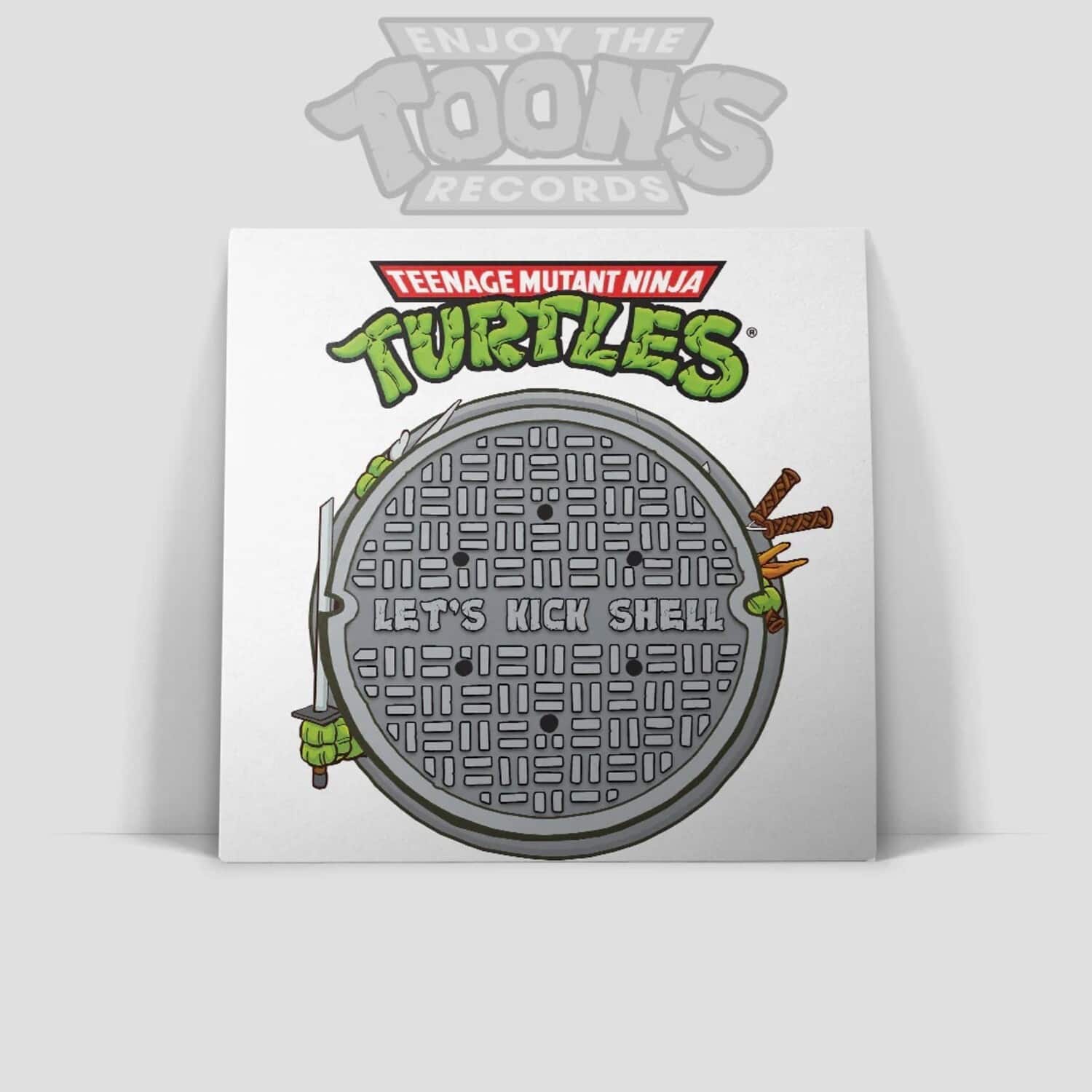 Teenage Mutant Ninja Turtles - Let's Kick Shell - Green Translucent Eco-Mix Vinyl   - 12-INCH SINGLE [12 inch Vinyl Single]