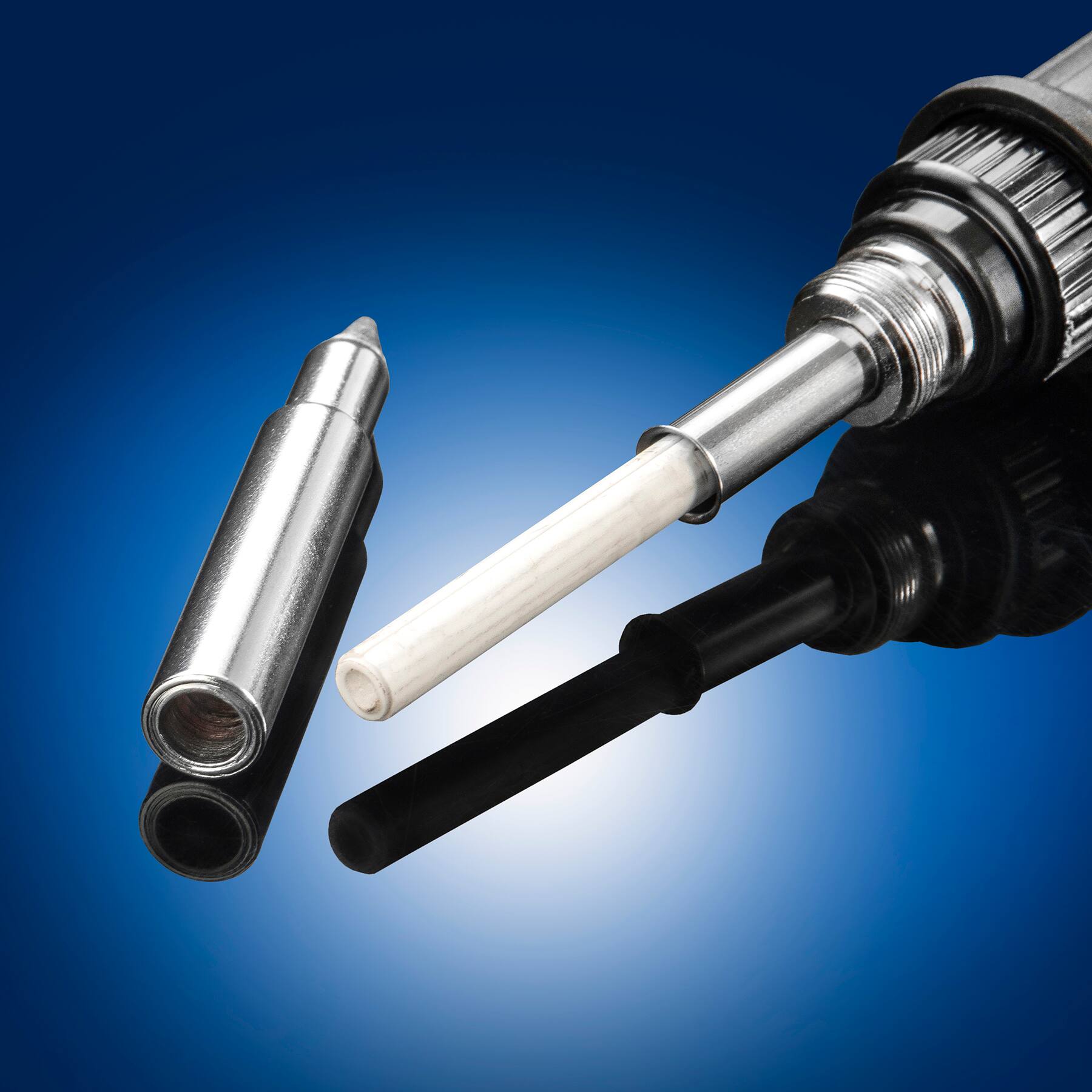 Alt View 1. X-Tronic - Model 9060-PRO-X • 200 Watt Stained Glass Soldering Iron Station w/4 Soldering Tips • Temp: 392°F - 842°F/200°C - 450°C.