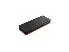 Front. Lenovo - Lenovo ThinkPad Thunderbolt 4 Smart Dock Gen2 7500W, 135W Charging, 4 Displays (40BE0135US).