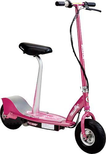 Front Standard. Razor - Sweet Pea E300S Seated Electric Scooter.