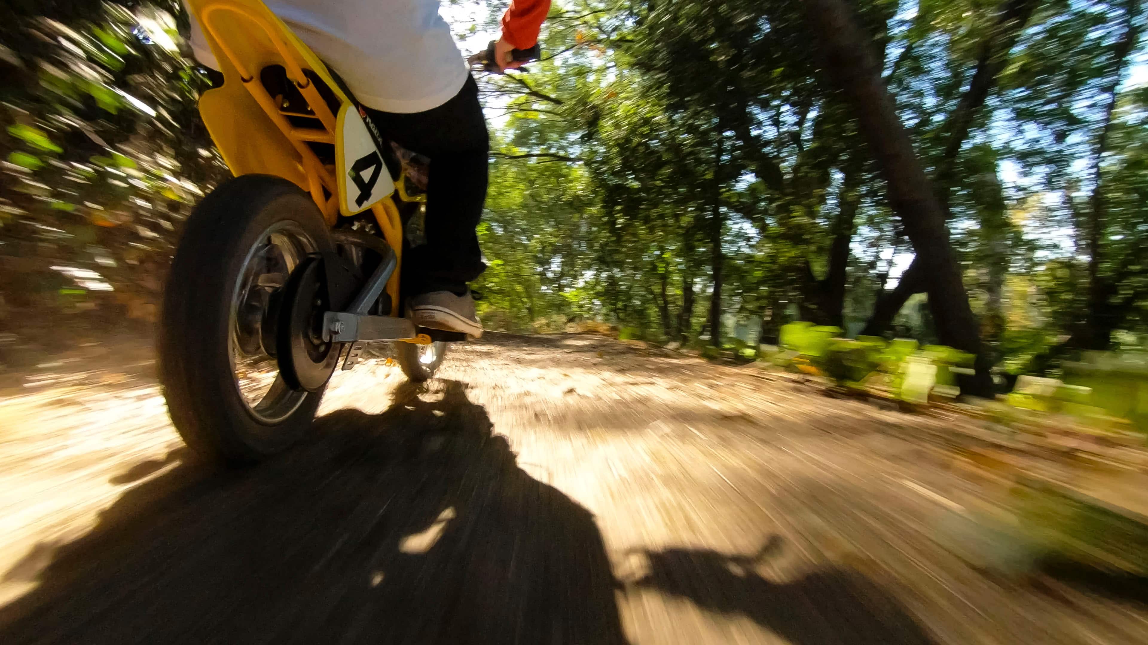 Alt View 17. Razor - MX650 Dirt Rocket Off-Road Motocross Bike w/10 miles max operating range and 17 mph max speed - yellow.