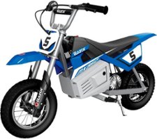 Razor - Dirt Rocket MX350 Electric Bike - Blue - Front_Zoom
